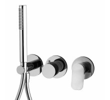 Смеситель для душа FIMA Carlo Frattini Flo белый матовый F3819X8BS