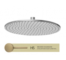 Верхний душ Fima Carlo Frattini Showerhead 300x300 мм брашированная шампань F2224/2HS